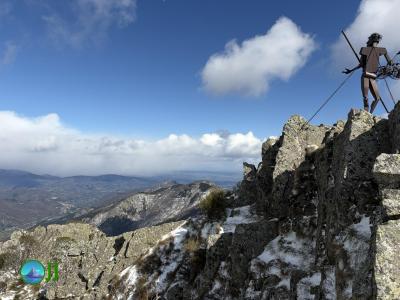 Climbing Rocher d’Abraham and La Tour des Poignets