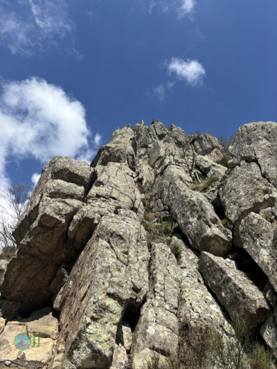 Climbing Rocher d'Abraham