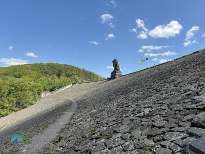 On foot to the Ardennes - Day 1 - From Aachen to Tiège
