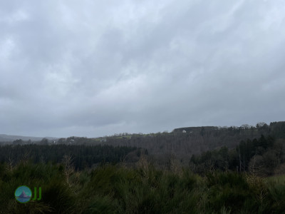Point of view. – Rocher de Bistain loop from Houffalize