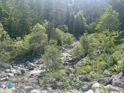 Hoher Fricken Mountain, ascend via west face, descend via east face