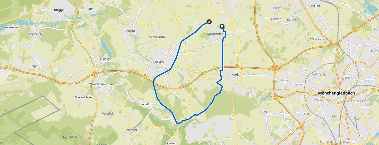 Dülken, Hardt, Waldniel