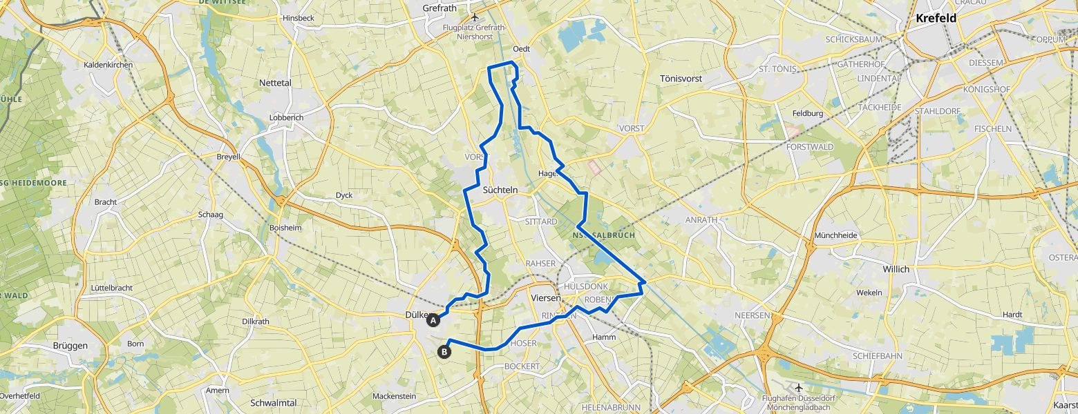 30km met Ferd Map Image