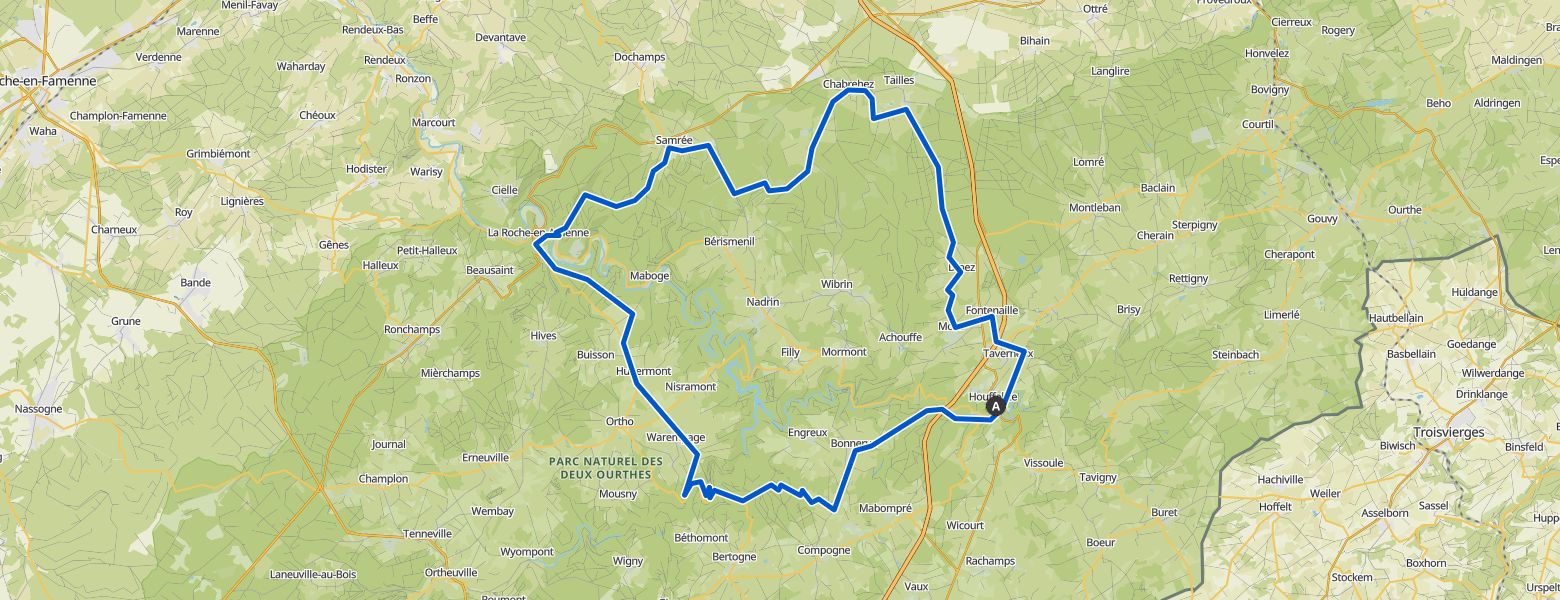 Runde von Houffalize map