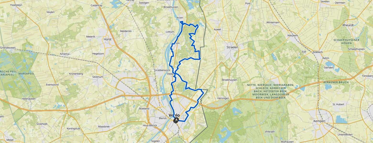 Venloop 2025 Map Image