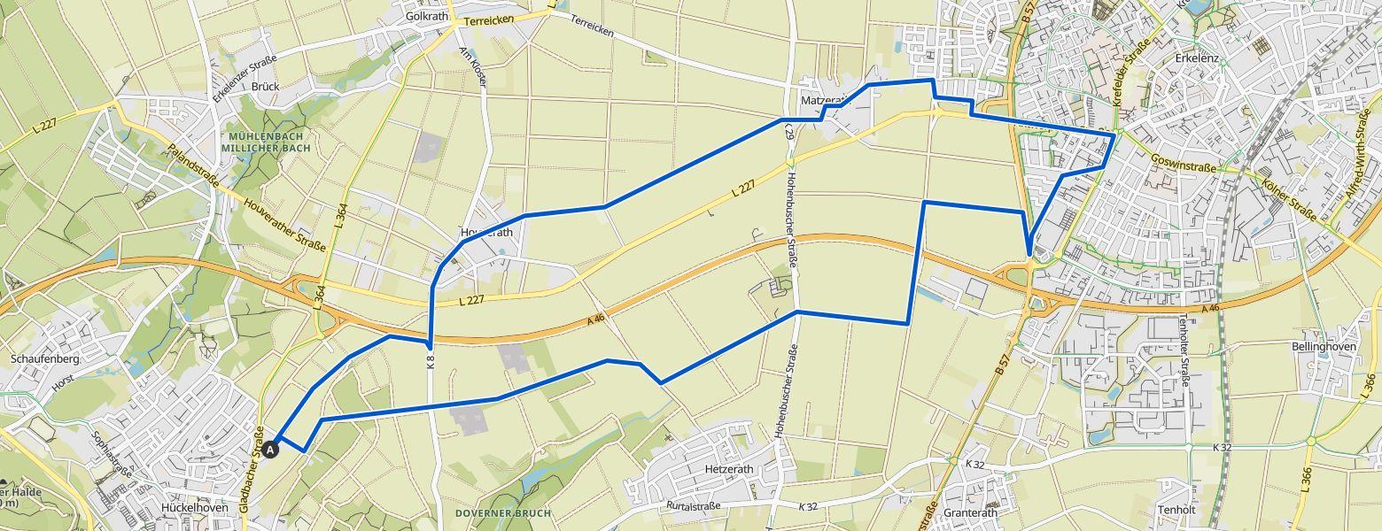 Hückelhoven - Erkelenz loop Hiking (09-04-2026)