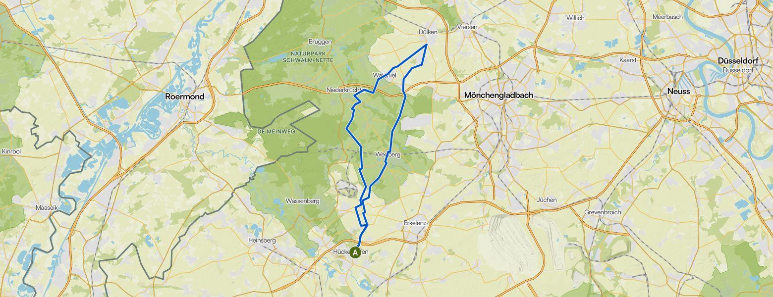 Hückelhoven - Viersen loop Gravel Ride (07-05-2026)