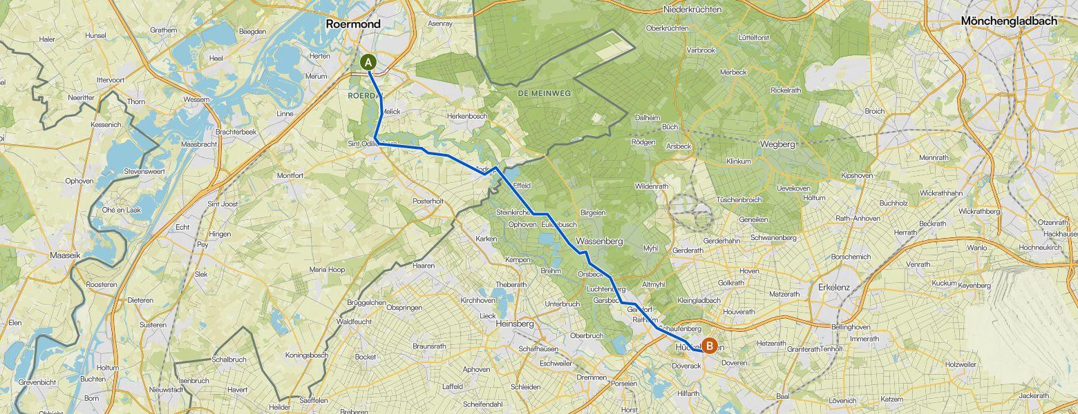 Gravel Ride from Roermond to Hückelhoven (10-05-2026)