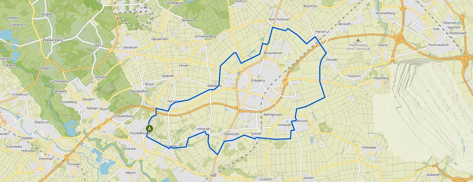 Hückelhoven - Mönchengladbach loop Gravel Ride (15-05-2026)