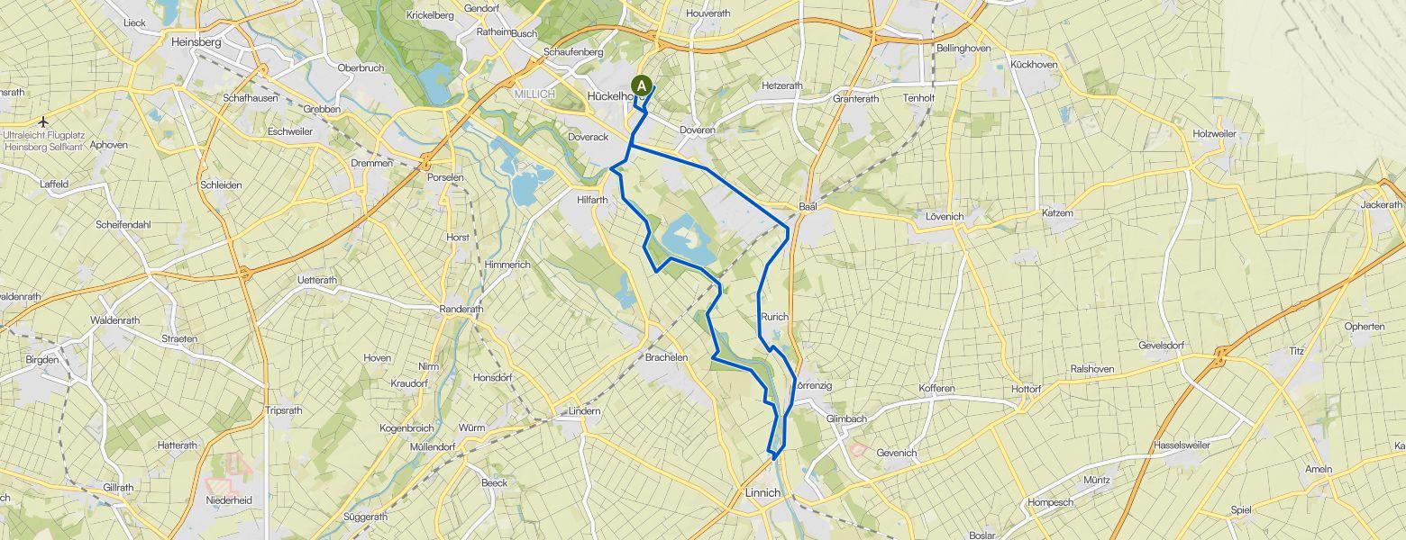 Hückelhoven - Linnich loop Gravel Ride (21-05-2026)