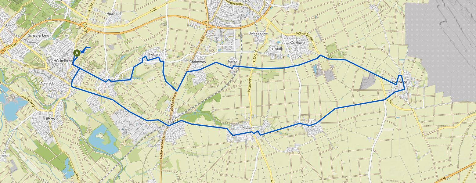 Hückelhoven - Erkelenz loop Gravel Ride (22-05-2026)