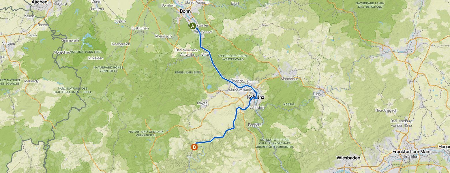 Gravel Ride from Bonn to Cochem (25-05-2026)