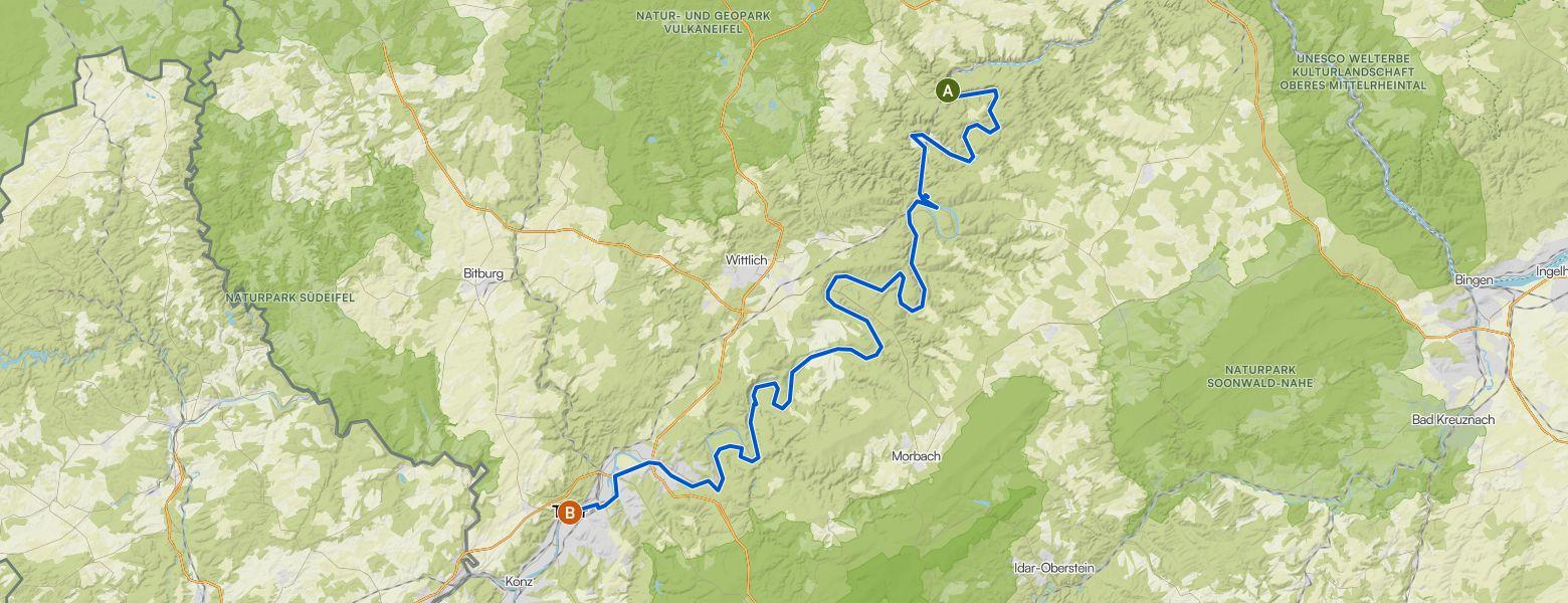 Gravel Ride from Cochem to Trier (26-05-2026)