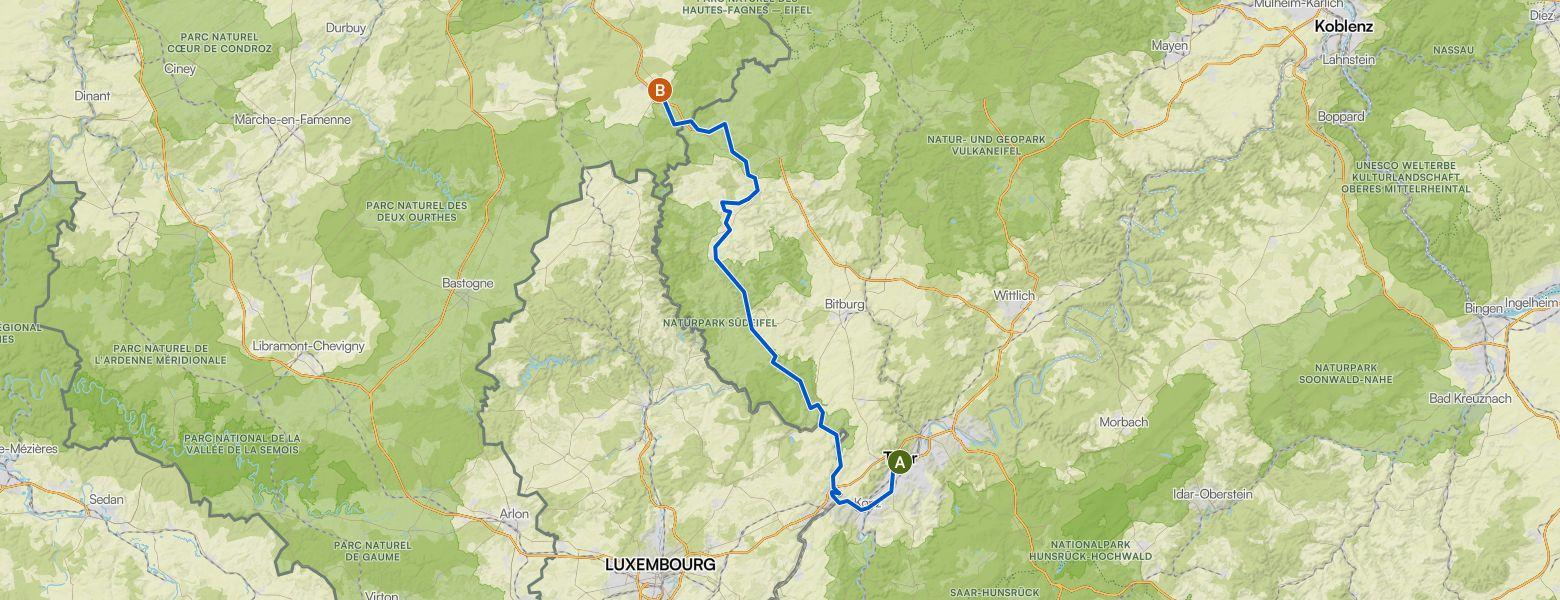 Gravel Ride from Trier to Saint Vith (27-05-2026)