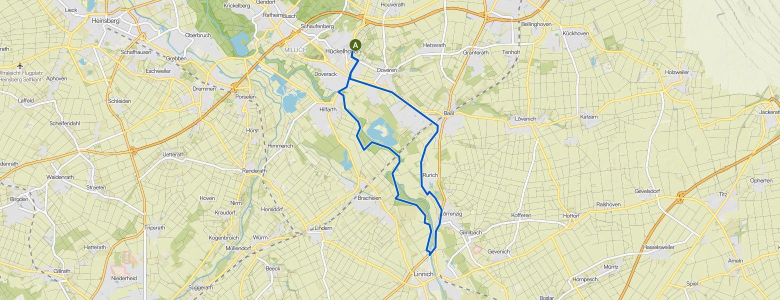 Hückelhoven - Linnich loop Gravel Ride (08-06-2026)