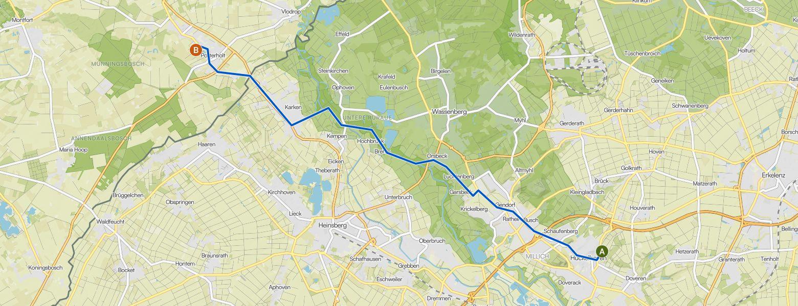 Gravel Ride from Hückelhoven to Posterholt (04-07-2026)