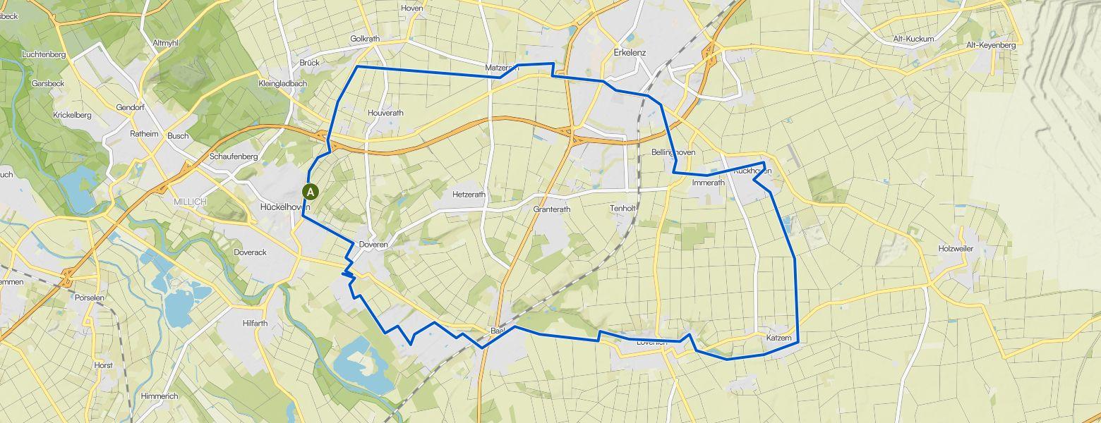 Hückelhoven - Erkelenz loop Gravel Ride (21-07-2026)