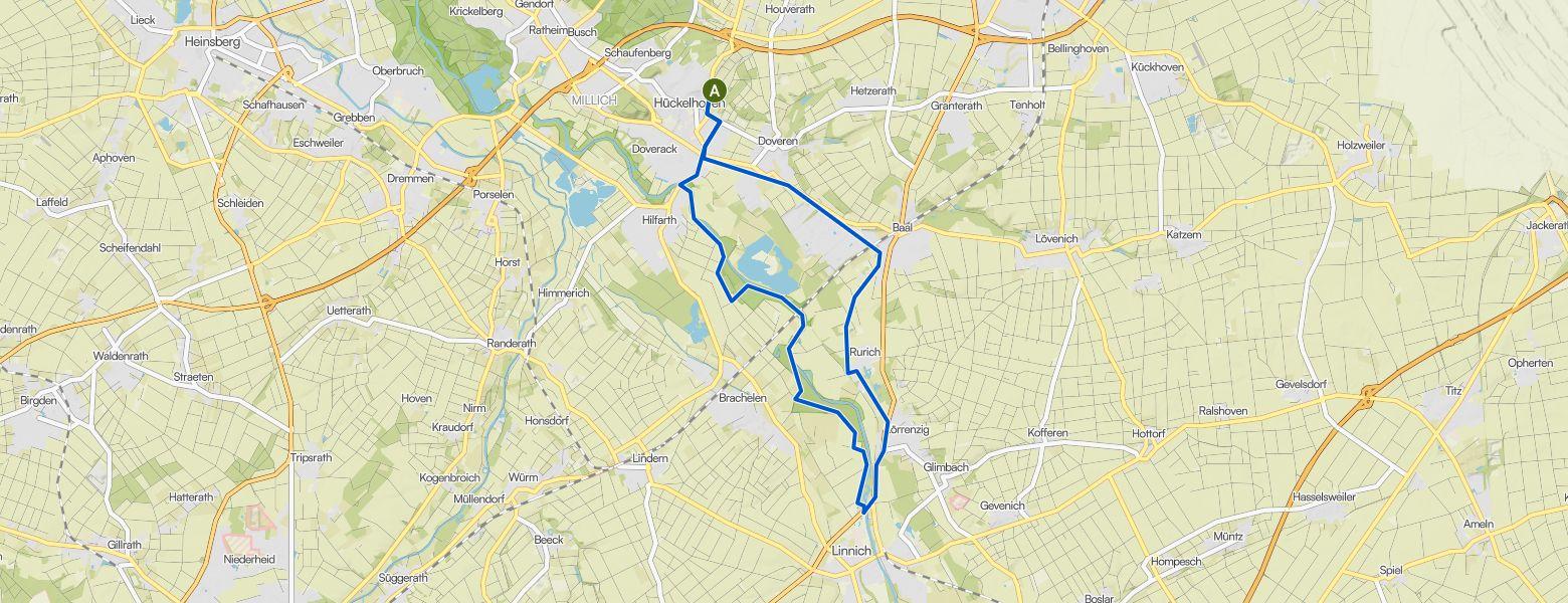 Hückelhoven - Linnich loop Gravel Ride (02-09-2026)
