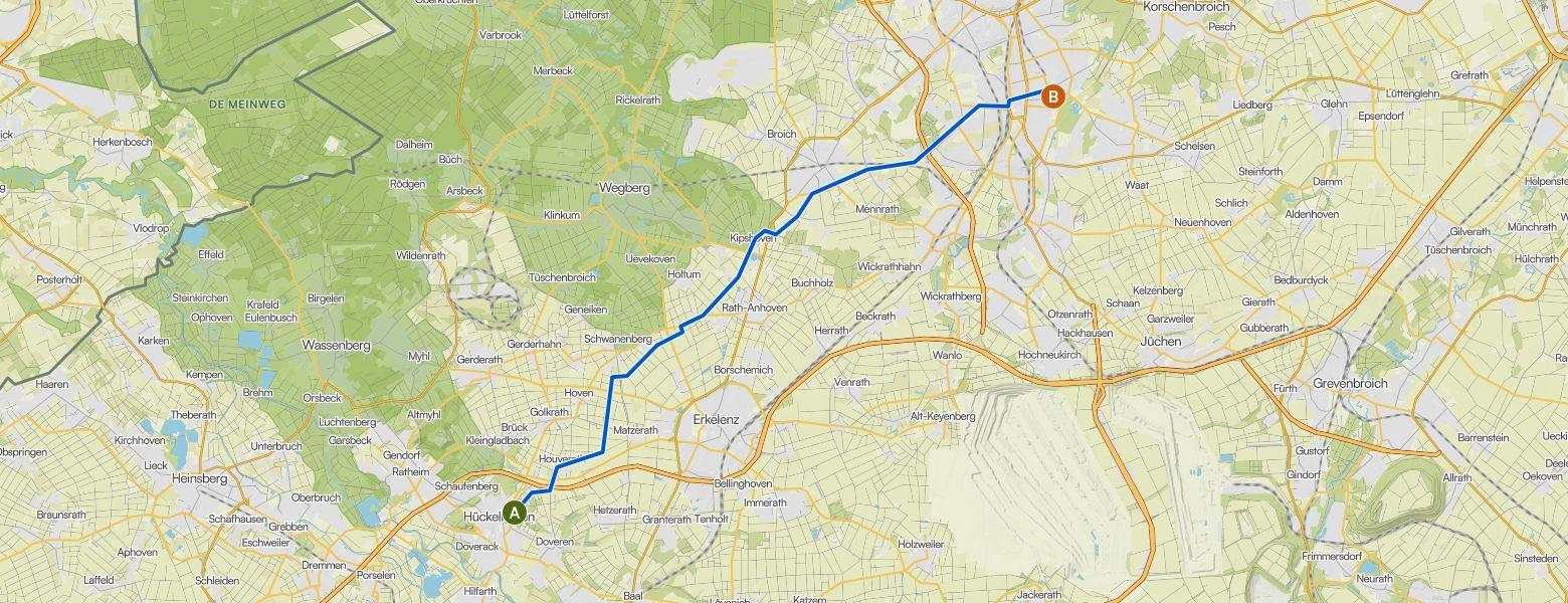Hike from Hückelhoven to Mönchengladbach (07-09-2026)