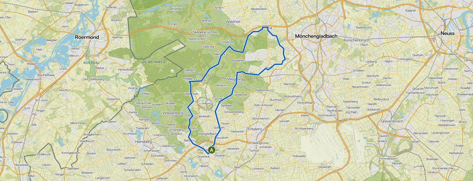 Hückelhoven - Mönchengladbach loop Gravel Ride (25-09-2026)