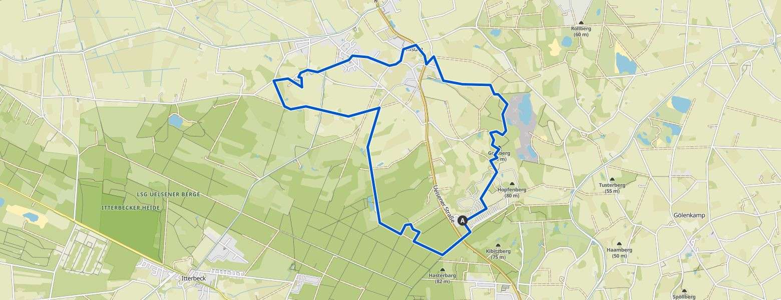 Wilsumer Berge Tour